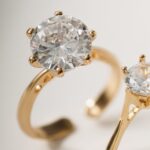 anel solitário cristal - Imagem 2