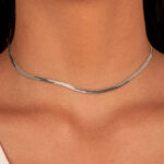 colar choker fita - Imagem 3