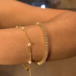 pulseira elos de pérolas - Imagem 3